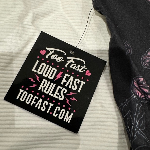 Too Fast summer dress. XL Adjustable straps - Picture 3 of 4